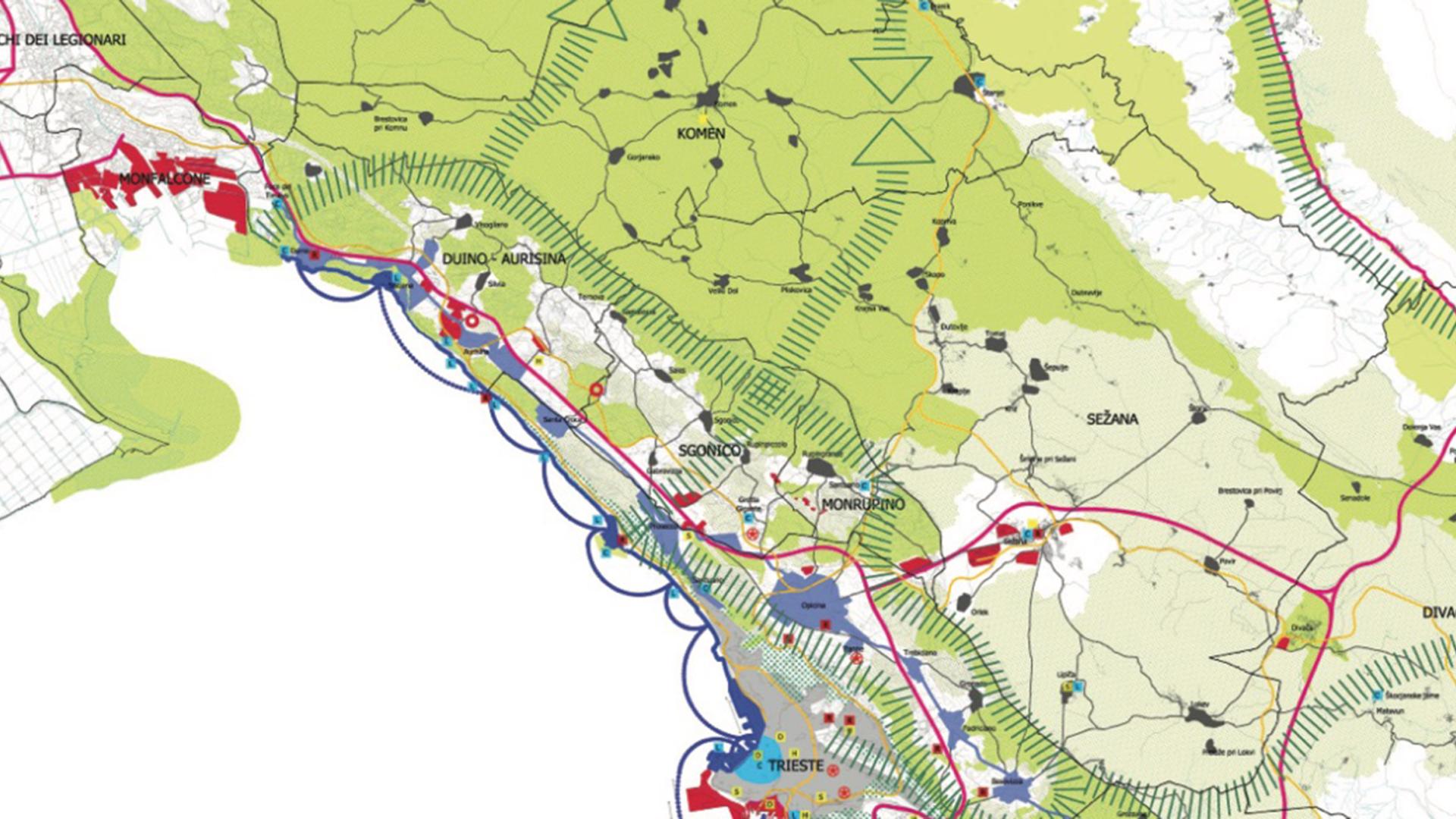 Progetti urbanistici nelle regioni italiane